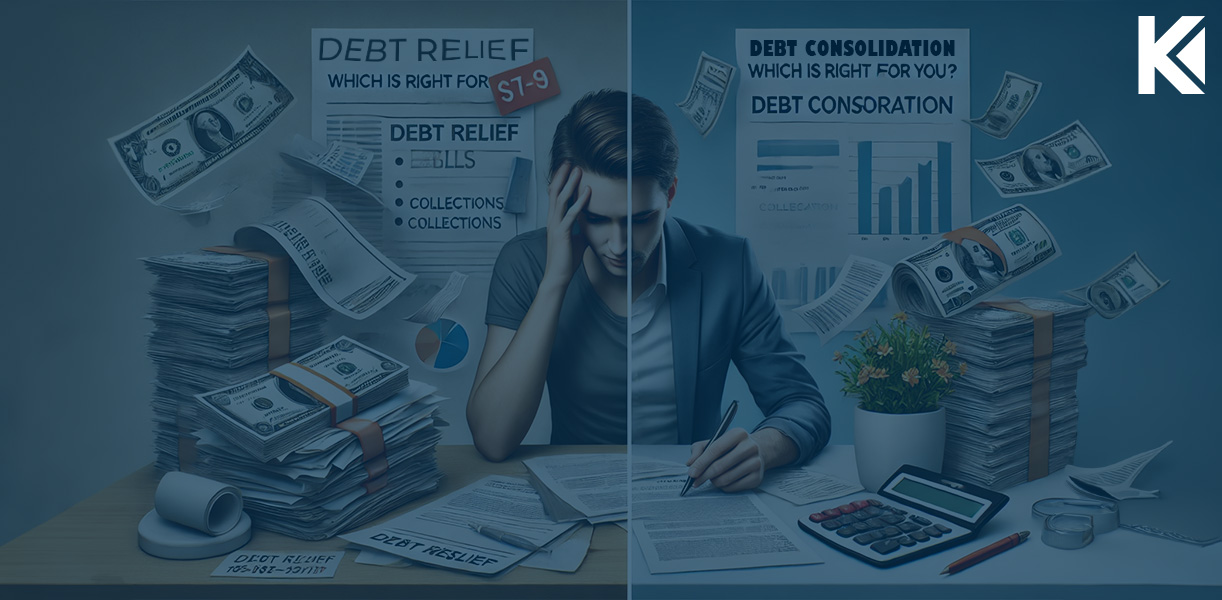 Debt Relief vs Consolidation