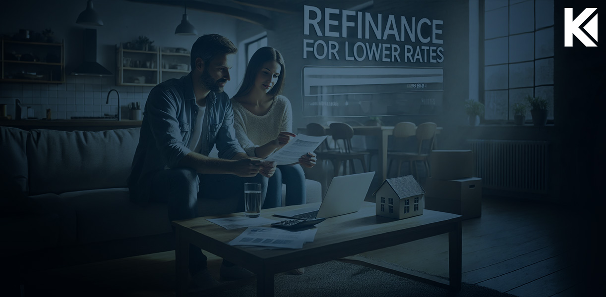 Refinancing mortgage based on interest rates